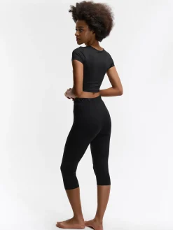 GATE 3/4 legginsy bawełniane| Spodnie·Legginsy