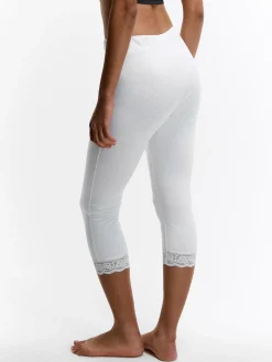 GATE 3/4 legginsy z koronką| Spodnie·Legginsy