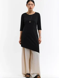 GATE Asymetryczna koszulka| Koszulki I Topy·Koszulki