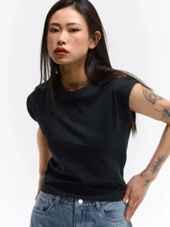 GATE Basic bawełniana koszulka| Koszulki I Topy·Koszulki