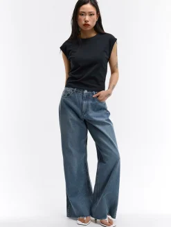 GATE Basic bawełniana koszulka| Koszulki I Topy·Koszulki