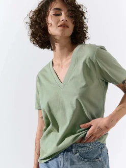 GATE Basic bawełniana koszulka| Koszulki I Topy·Koszulki