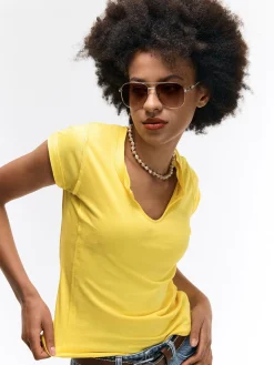 GATE Basic bawełniana koszulka| Koszulki I Topy·Koszulki