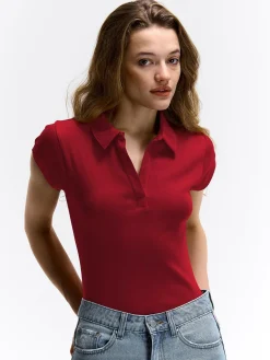 GATE Basic bawełniana koszulka| Koszulki I Topy·Koszulki