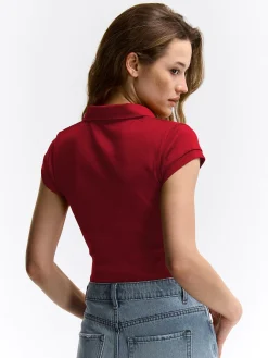 GATE Basic bawełniana koszulka| Koszulki I Topy·Koszulki