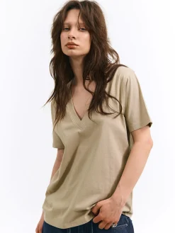 GATE Basic bawełniana koszulka| Koszulki I Topy·Koszulki