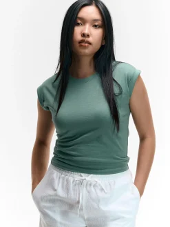 GATE Basic bawełniana koszulka| Koszulki I Topy·Koszulki