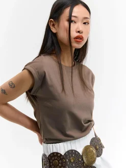 GATE Basic bawełniana koszulka| Koszulki I Topy·Koszulki