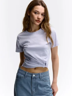 GATE Basic bawełniana koszulka| Koszulki I Topy·Koszulki