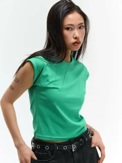 GATE Basic bawełniana koszulka| Koszulki I Topy·Koszulki