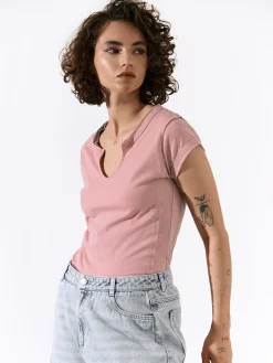 GATE Basic bawełniana koszulka| Koszulki I Topy·Koszulki