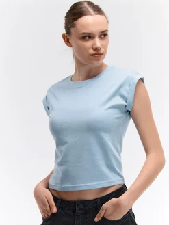 GATE Basic bawełniana koszulka| Koszulki I Topy·Koszulki