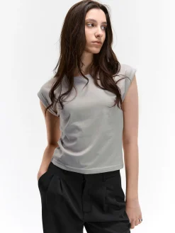 GATE Basic bawełniana koszulka| Koszulki I Topy·Koszulki