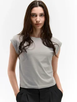 GATE Basic bawełniana koszulka| Koszulki I Topy·Koszulki