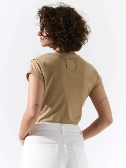 GATE Basic bawełniana koszulka| Koszulki I Topy·Koszulki