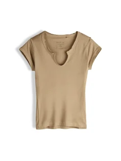 GATE Basic bawełniana koszulka| Koszulki I Topy·Koszulki