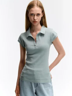 GATE Basic bawełniana koszulka| Koszulki I Topy·Koszulki