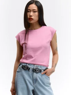 GATE Basic bawełniana koszulka| Koszulki I Topy·Koszulki