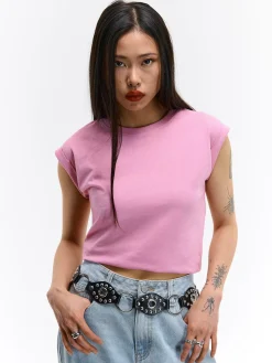 GATE Basic bawełniana koszulka| Koszulki I Topy·Koszulki