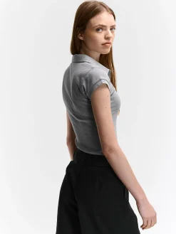 GATE Basic bawełniana koszulka| Koszulki I Topy·Koszulki