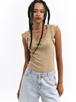 GATE Basic bawełniana koszulka| Koszulki I Topy·Koszulki