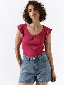 GATE Basic bawełniana koszulka| Koszulki I Topy·Koszulki