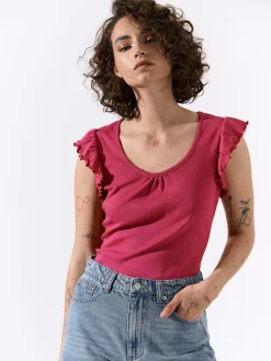 GATE Basic bawełniana koszulka| Koszulki I Topy·Koszulki