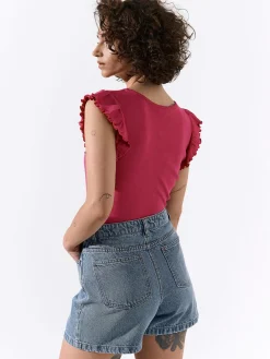 GATE Basic bawełniana koszulka| Koszulki I Topy·Koszulki