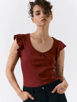 GATE Basic bawełniana koszulka| Koszulki I Topy·Koszulki