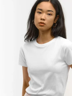 GATE Basic bawełniana koszulka| Koszulki I Topy·Koszulki