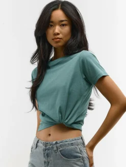 GATE Basic bawełniana koszulka| Koszulki I Topy·Koszulki