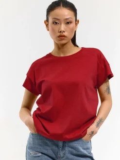 GATE Basic bawełniana koszulka| Koszulki I Topy·Koszulki