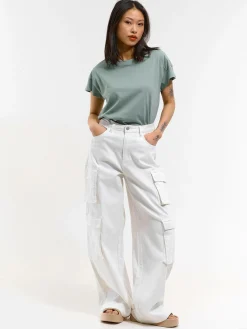 GATE Basic bawełniana koszulka| Koszulki I Topy·Koszulki