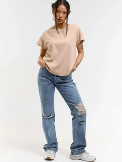 GATE Basic bawełniana koszulka| Koszulki I Topy·Koszulki