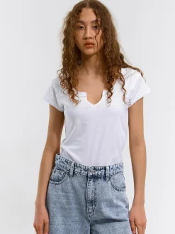 GATE Basic bawełniana koszulka| Koszulki I Topy·Koszulki