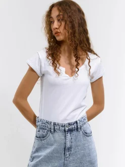 GATE Basic bawełniana koszulka| Koszulki I Topy·Koszulki