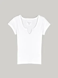 GATE Basic bawełniana koszulka| Koszulki I Topy·Koszulki