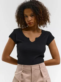 GATE Basic bawełniana koszulka| Koszulki I Topy·Koszulki