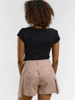 GATE Basic bawełniana koszulka| Koszulki I Topy·Koszulki