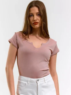 GATE Basic bawełniana koszulka| Koszulki I Topy·Koszulki