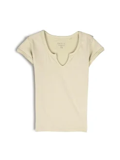 GATE Basic bawełniana koszulka| Koszulki I Topy·Koszulki