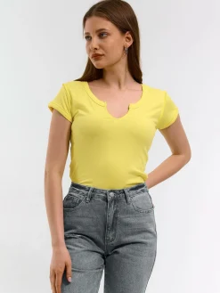 GATE Basic bawełniana koszulka| Koszulki I Topy·Koszulki