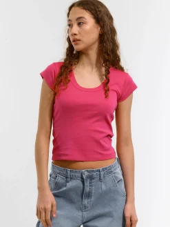 GATE Basic bawełniana koszulka| Koszulki I Topy·Koszulki