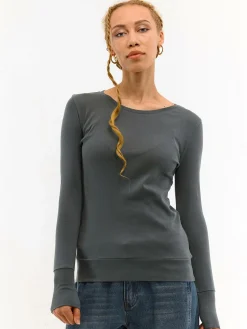 GATE Basic bawełniana koszulka| Koszulki I Topy·Koszulki