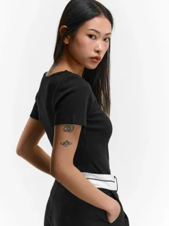 GATE Basic bawełniana koszulka| Koszulki I Topy·Koszulki