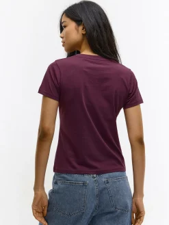 GATE Basic bawełniana koszulka| Koszulki I Topy·Koszulki