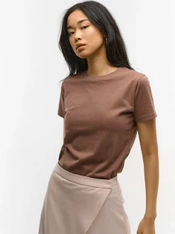 GATE Basic bawełniana koszulka| Koszulki I Topy·Koszulki