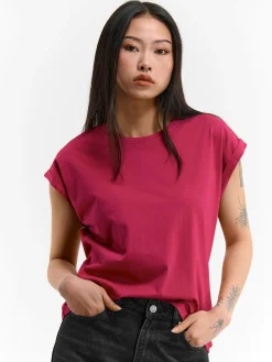 GATE Basic bawełniana koszulka| Koszulki I Topy·Koszulki