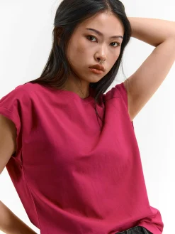 GATE Basic bawełniana koszulka| Koszulki I Topy·Koszulki