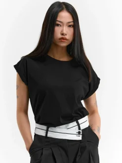 GATE Basic bawełniana koszulka| Koszulki I Topy·Koszulki